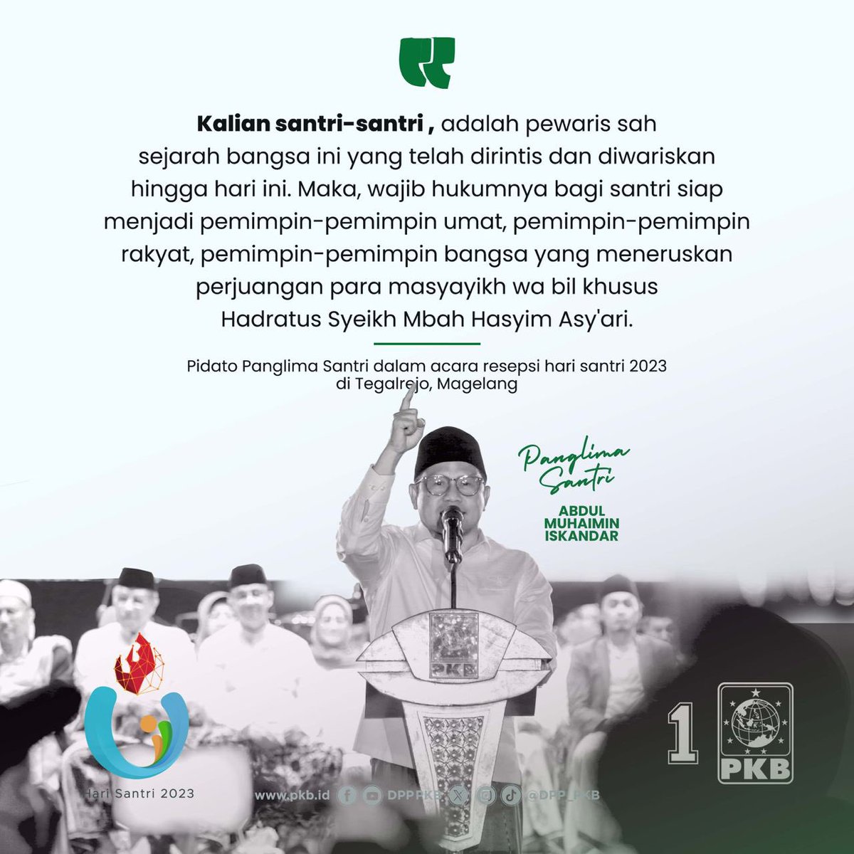 AhmedDuduk's tweet photo. Kesejahteraan Wajib Diperjuangkan
PEMIMPIN ADIL MAKMUR SANTRI
#AminSuaraPesantren
#AniesMuhaimin2024
#JangkarDesaGresik
@cakimiNOW
@DPP_PKB https://t.co/6keSnanA2r