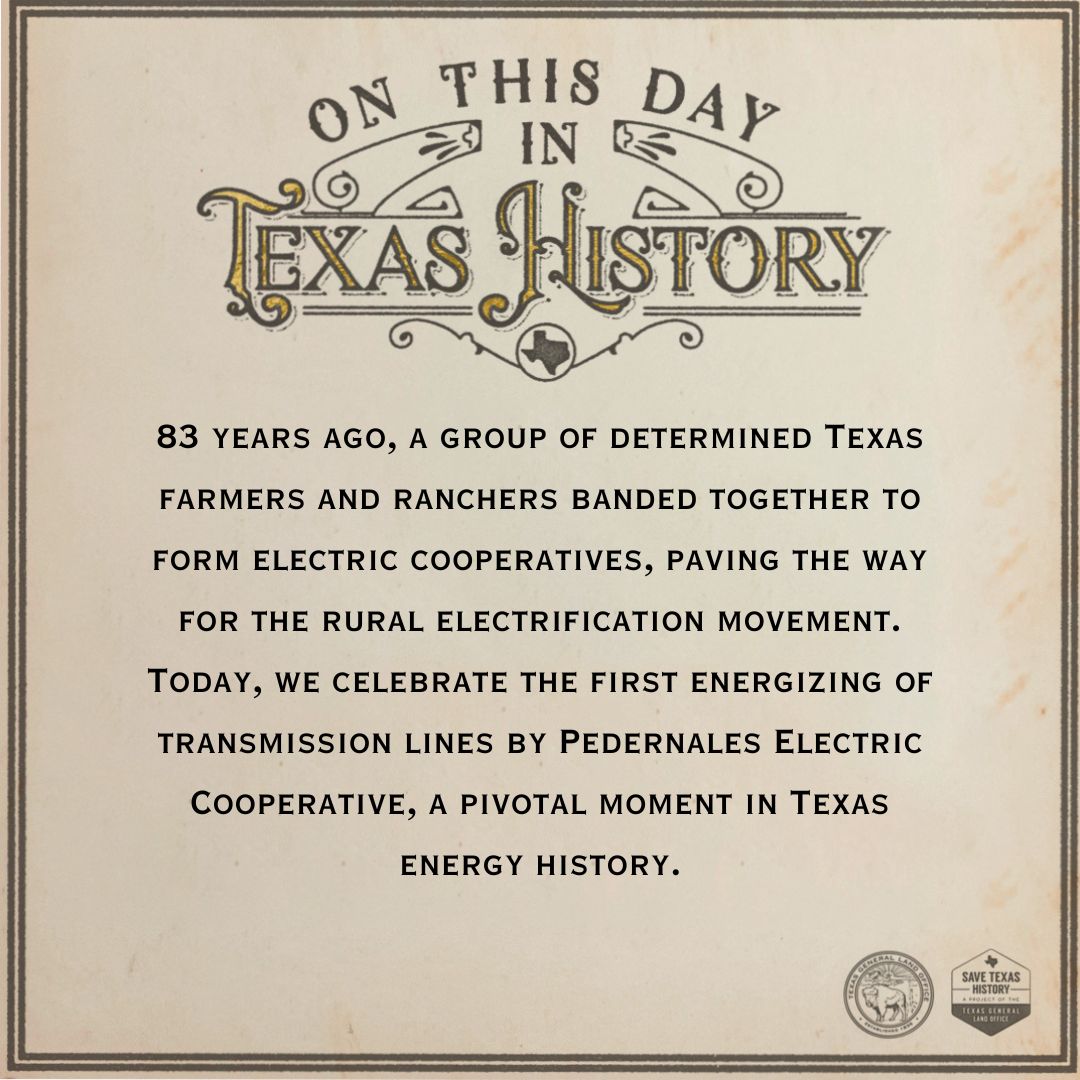SaveTXHistory's tweet photo. On this day in Texas history. #SaveTXHistory https://t.co/9leipCiA2p