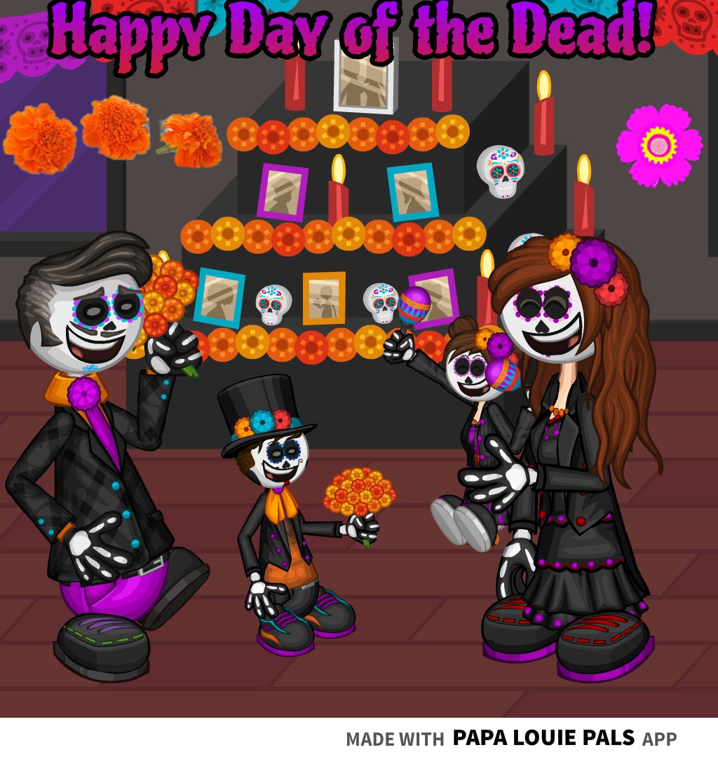 Yuko_Cherry's tweet photo. Happy Day of the Dead wishes you the Gotcha Family! ππ§‘β€
#papalouiepals #papalouie #flipline #fliplinestudios #dukegotcha #gotchafamily #DayOfTheDead #cherrypopart https://t.co/GxCCYIeWnE