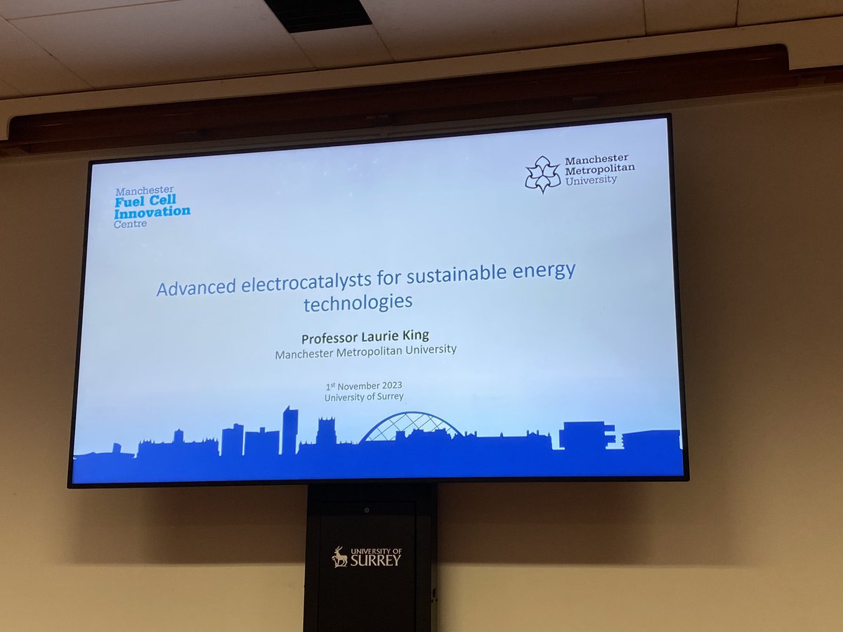 Surrey School of Chemistry & Chemical Engineering tweet media