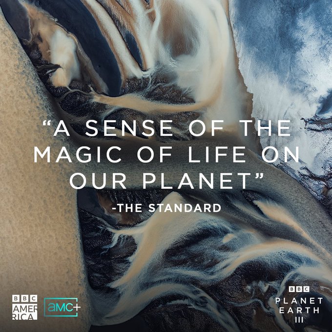#PlanetEarth3 is "a true marvel" that simply cannot be missed.   The series premieres this Saturday on<a href="/tag/planetearth3"class="tags">#PlanetEarth3</a>