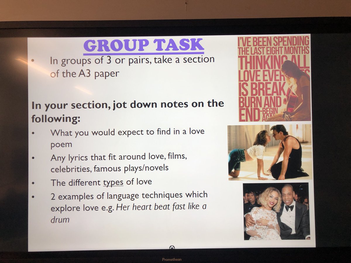 MissKKelly's tweet photo. Fun double period with Higher English today as we started our third #lizlochhead poem… briefly sidetracked by some Taylor Swift 1989 discussion #higherenglish #textualanalysis #swifties @ndhs1 https://t.co/wk6sTDtN0S