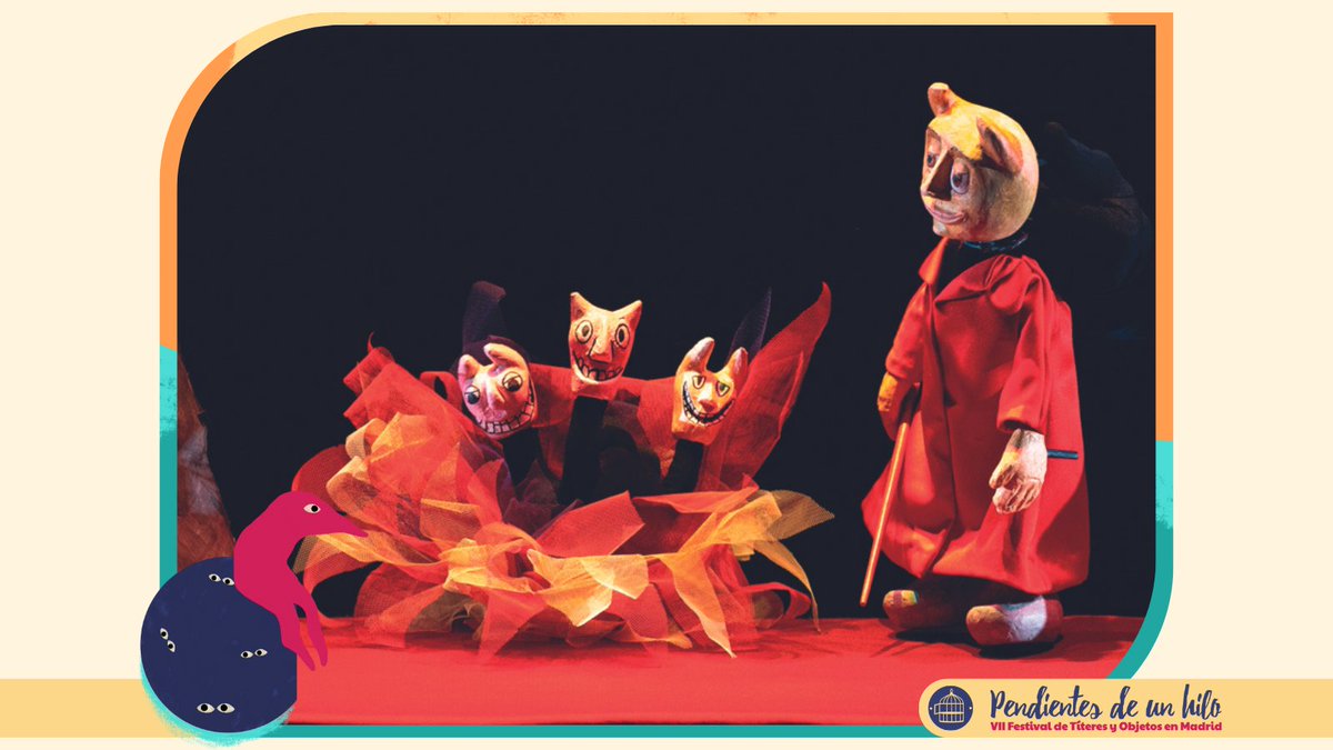 LA CANELA TEATRO DE TÍTERES presenta 𝐑𝐨𝐣𝐨
Un precioso show de #títeres para toda la familia en el Centro del Títere.
📅4 noviembre sábado ⌚18:00 🎭+5 años
🎟️ bit.ly/PDH_Entradad_R…