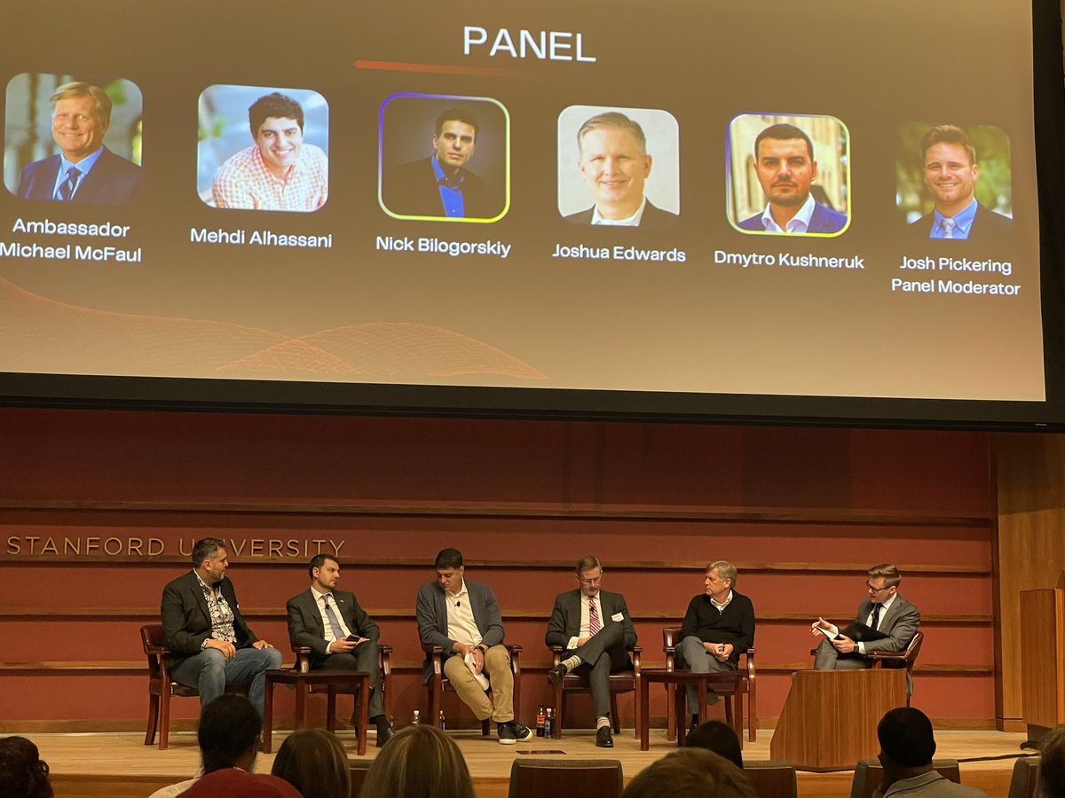 avyventures's tweet photo. #happeningnow #Stanford Tech Innovation and National Security Conference https://t.co/5XYPvMr0mG
