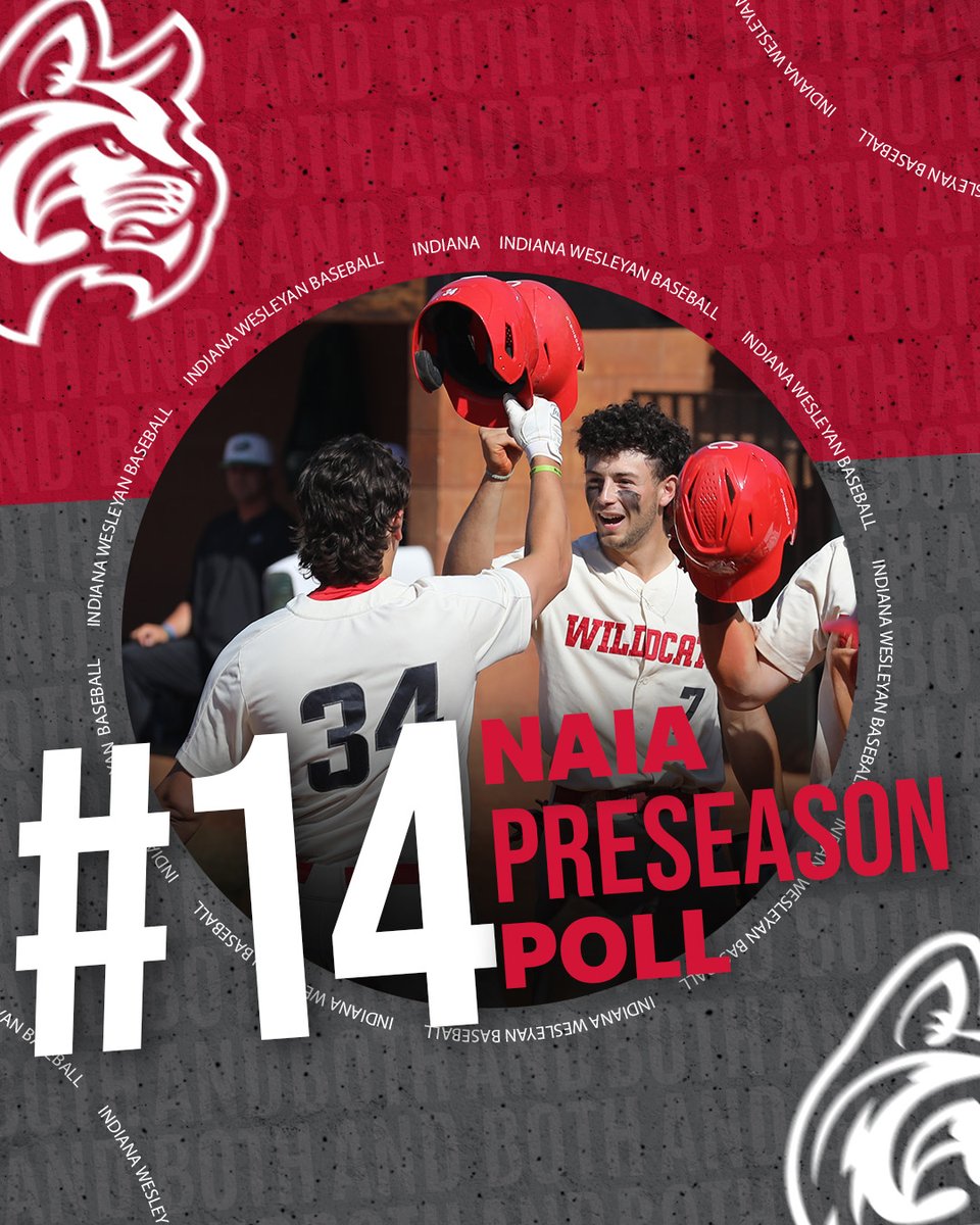 IWUWildcats's tweet photo. .@indwesbaseball comes in at No. 14 in the NAIA Coaches' Preseason Poll!👏

📰https://t.co/ESFFbNwXAh

#BothAnd https://t.co/xkRwsfvH2z
