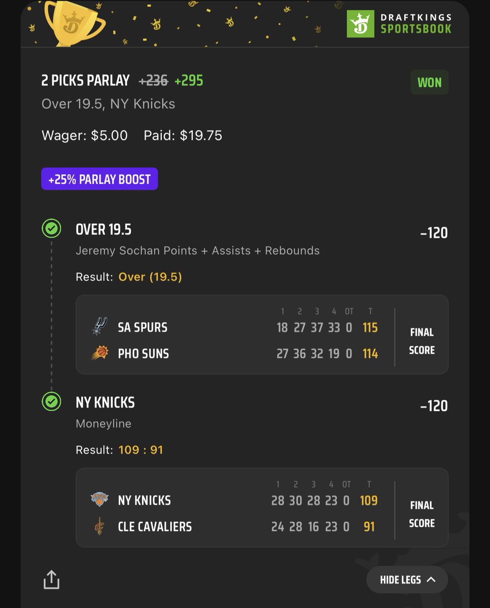 EthanRay_15's tweet photo. @PicksBySmurf Hit that last night, thanks to you goat 🫡 https://t.co/mNrsFRHWyd