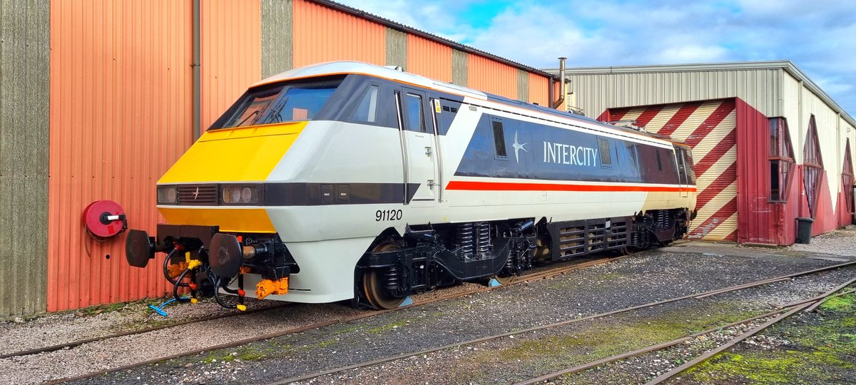 91120 @ Crewe Heritage Centre 22nd October 2023 👍 @CreweHC @FreightmasterUK