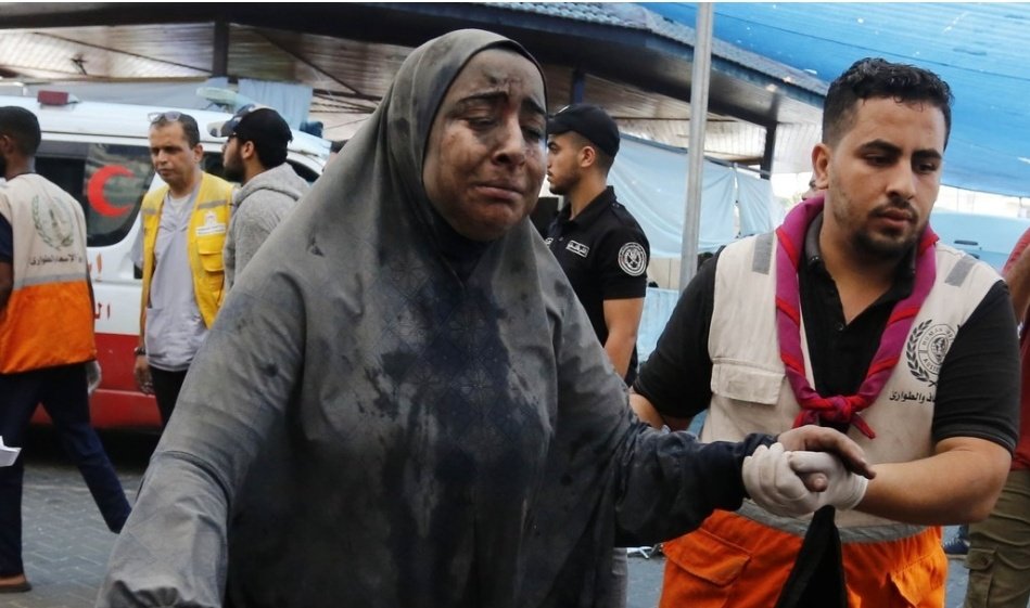 GcruzDario's tweet photo. 🇨🇺🇨🇺#Cuanta masacre, cuanta crueldad, no existe justicia posible  que perdone tanto Genocidio . La humanidad acuza a los EEUU  e Israel como los máximo responsable de este exterminio en Gaza.🇨🇺🇨🇺🇨🇺
#CubaPorLaPaz 
#PalestinaLibre. https://t.co/g6IcL5WMWc