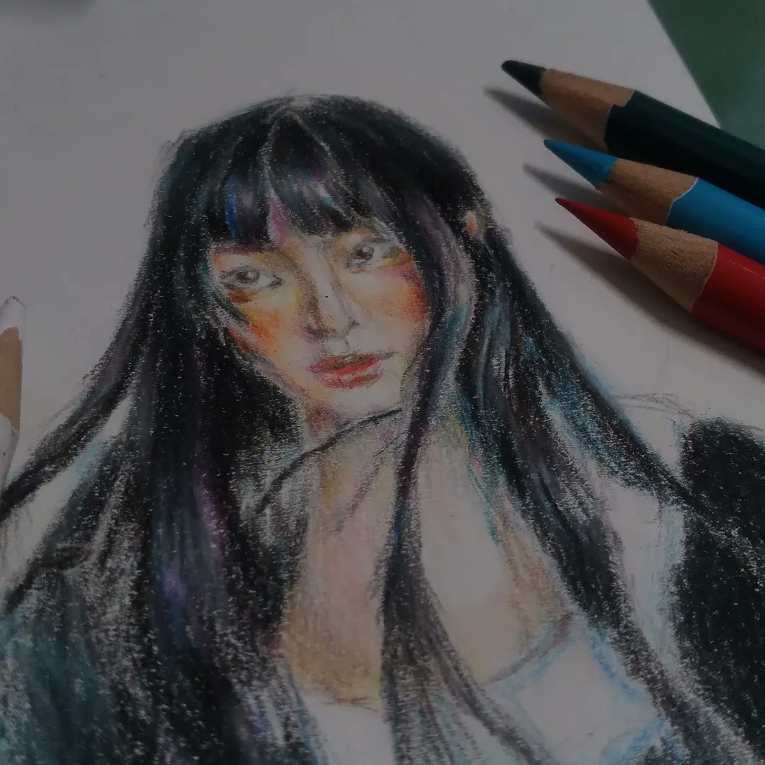 howe_al188's tweet photo. My illustration for seulgi 😍
#seulgichillkill #SEULGI #RedVelvet #color #chillkill #Halloween2023 #colorpencil #art #Howanical https://t.co/91Y7oz6K8w