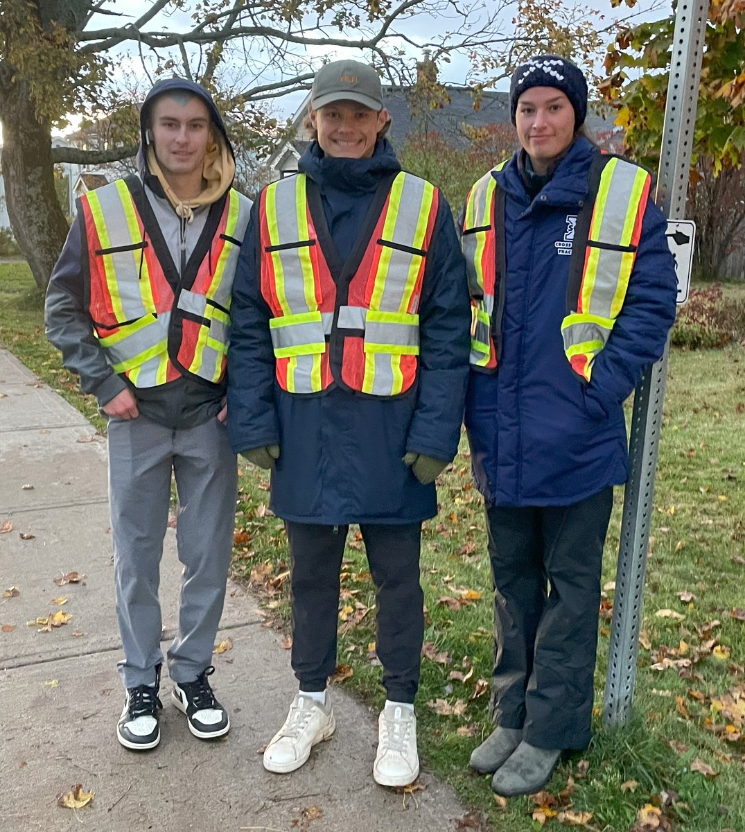 The Town of Antigonish would like to thank <a href="/StFXAthletics/">StFX Athletics</a> for volunteering to be part of the Safe Halloween initiative. Athletes from the X-Men Hockey Team and the X-Cross Country Teams were at various crosswalks to ensure the safety of those out collecting treats.