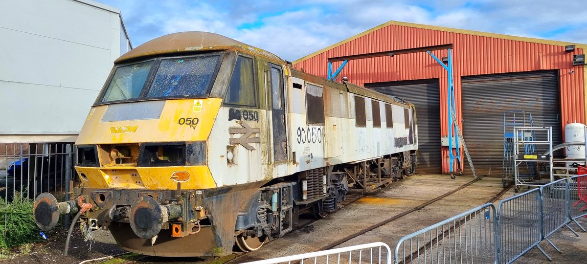 90050 @ Crewe Heritage Centre 22nd October 2023 👍 @FreightmasterUK @CreweHC