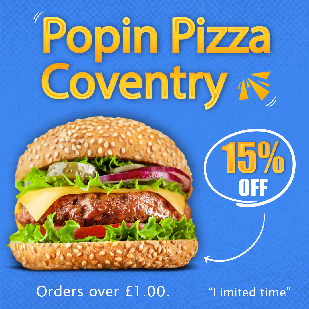grub24uk's tweet photo. New offer 'Popin Pizza Coventry' 🔥🍔🔥
Get 15% off "limited time" orders over £1.00.
#burger #pizza #OrderOnline #grub24 #delicious #deliciousfood #delivery #fooddelivery https://t.co/khXqZf3W0q