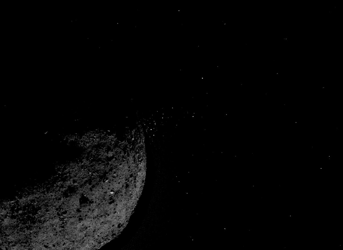 How did @NASAGoddard use optical navigation to help guide OSIRIS-REx to the Asteroid Bennu? They used GIANT software to analyze Bennu's surface and track the particles flying around it! Now they're developing this tech for more advanced future missions: go.nasa.gov/3tTbFs5