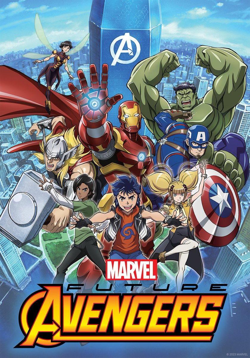 Meet the Future Avengers! 💥 The first four episodes of the anime series is livestreaming on #MarvelHQ. 

Assemble the family and watch Marvel’s Future Avengers on YouTube: bit.ly/3Mprxca