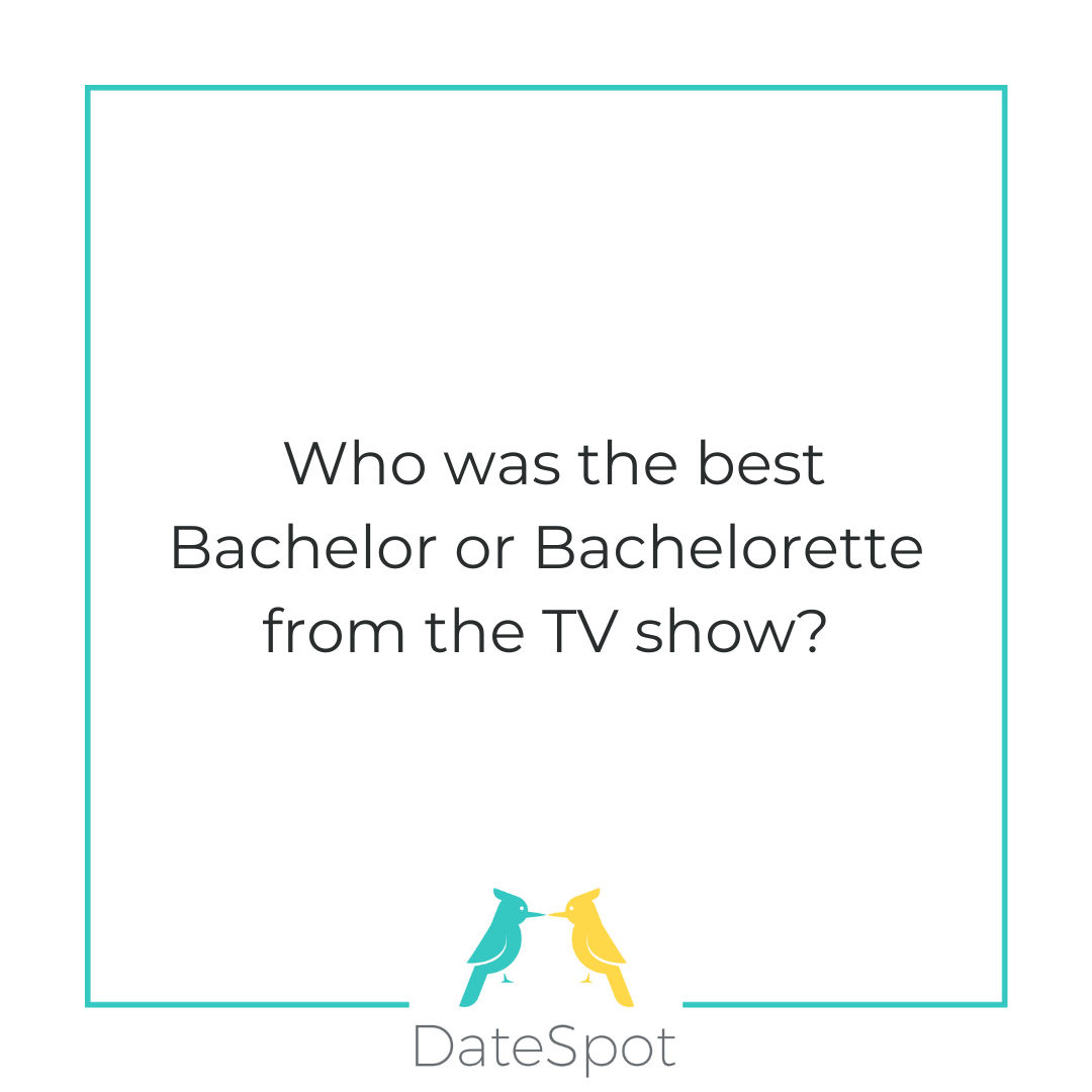 TheDateSpot's tweet photo. And why?
Tell us in the comments! ⬇
#datespot #matchmakingservice #thebachelor #bestbachelor #bestbachelorette #thebachelor #thebachelorette #bachelor #bachelorette #bachelorabc #bacheloretteabc
#datingshows #bestbachelor #bestbachelorette https://t.co/KLuwBWqYL5