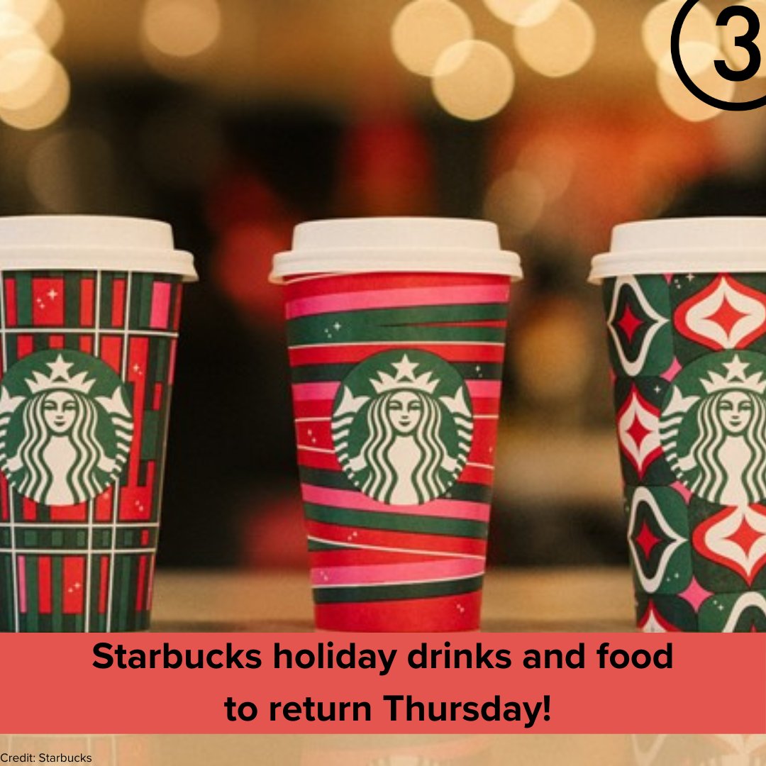 Starbucks on X: Let the countdown begin. ✨ The holidays are back