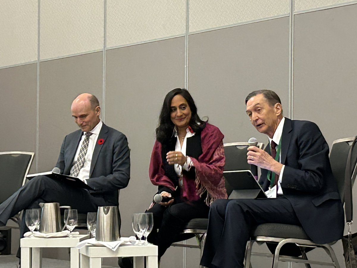 Wonderful to hear from @AnitaAnandMP and @jyduclos on sustainable procurement & the importance of government as leader on value for money through green procurement #SustainableFinanceForum #cdnpoli
