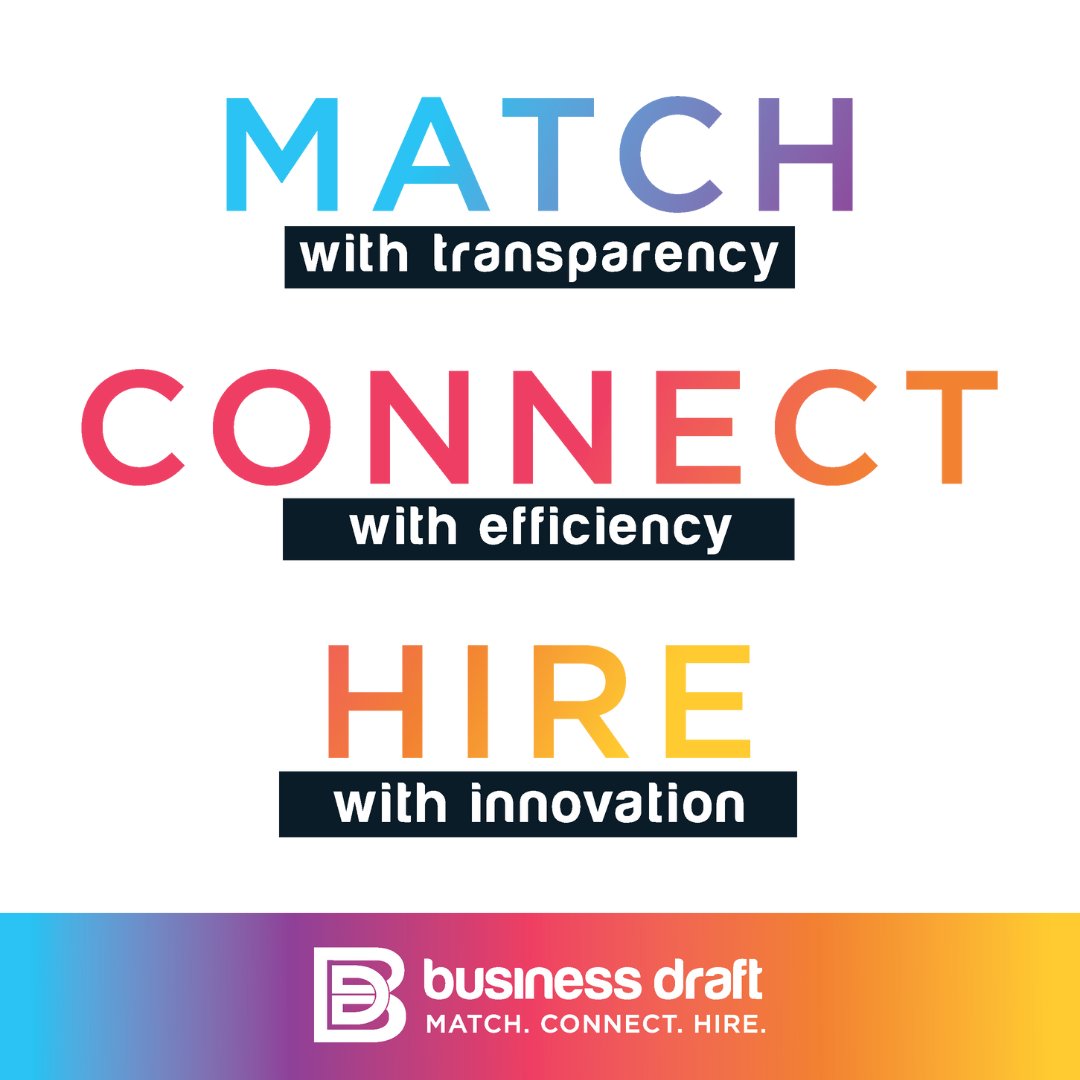 dumptheresume's tweet photo. We are more than a company; we are a movement that cares about your success. Say goodbye to the frustrations of traditional practices and embrace a transparent, efficient, and innovative way to Match, Connect, and Hire. #businessdraft #match #connect #hire https://t.co/orKrQNNTPb