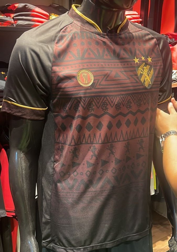 NOSSO SPORT على X: Nova camisa do Sport, referente ao mês da Consciência  Negra  / X