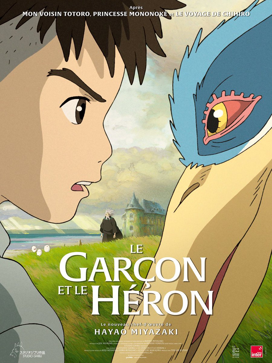 EloFreddy's tweet photo. Premiere fois que je suis autant decue par un Ghibli 😩 #legarçonetlehéron https://t.co/cFHnL5Ji4y