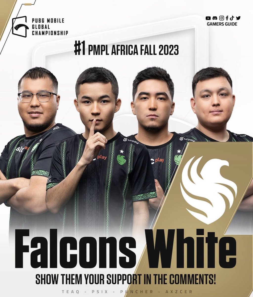 بالنسبة لفرق يوم الغد qst و Falcon جميعنا نعرف انهم الافضل والابرع والأحسن.. ممثلي المنطقة👑

لهذا لن نجد من هم افضل ليكون ممثل في PMGC، لهذا لدينا خيار واحد فقط هو التشجيع لهم لاخر لحظة.

والا ببساطة روح سوي تيم وتاهل pmgc وبدع🫰

اقولها من الحين لمحاربة غباء التعلقيات في البث🤢