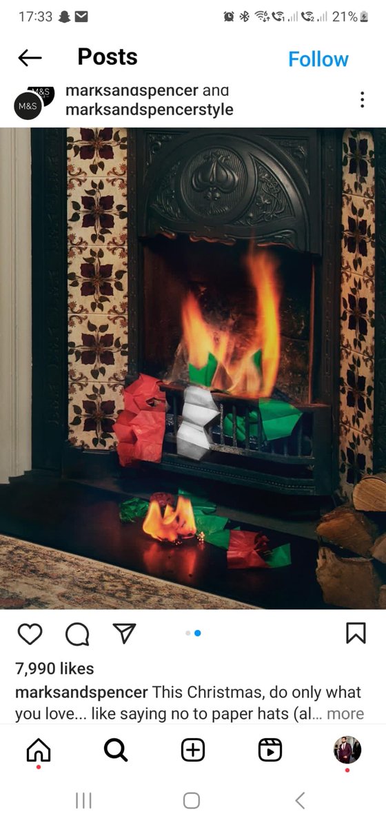 Mo_Manzoor's tweet photo. @marksandspencer Intentional message?  How immoral can your media department be?  How insensitive showing colours matching the Palestinian flag burning?  

@BDSmovement please help! how can an international brand get away with being so insensitive &amp; bold about prejudices against suffering? https://t.co/Xo4f3N9Akw