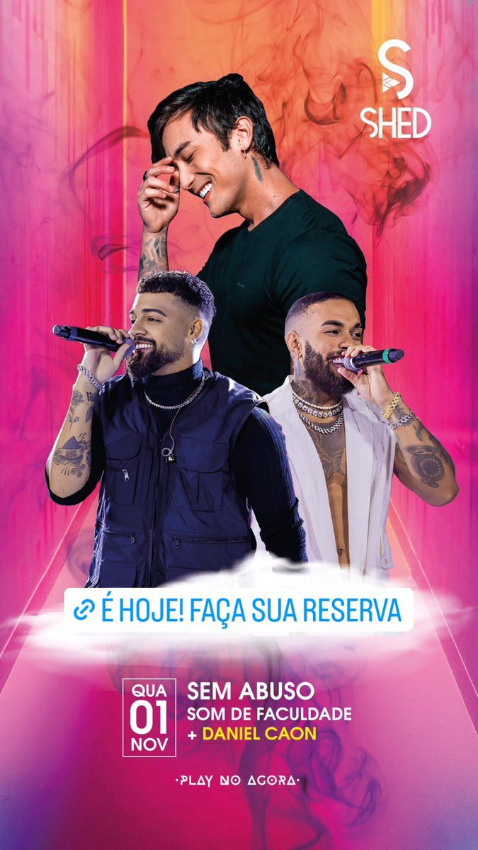 updatesdcaon's tweet photo. INFO | Pessoal de Balneário Camboriú você que ainda está em dúvida / não se decidiu onde curtir a véspera do seu feriado … Hoje tem @eudanielcaon na shedclub !! 🙃 https://t.co/GwcuiopQBk