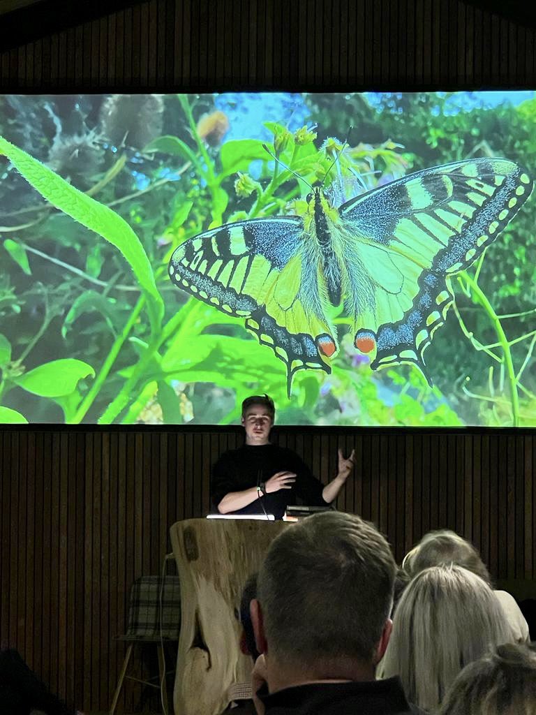 RealFarmED's tweet photo. What a fabulous evening we had at the Farming 2050 event last Thursday 🌱!

To begin there was a screening of Save Our Wild Isles: Hungry for Change. Nick Gates and Benedict Macdonald followed this by discussing their vision for the future of farming ‘Farming 2050’.

1/2 https://t.co/4TYiN9SpyJ