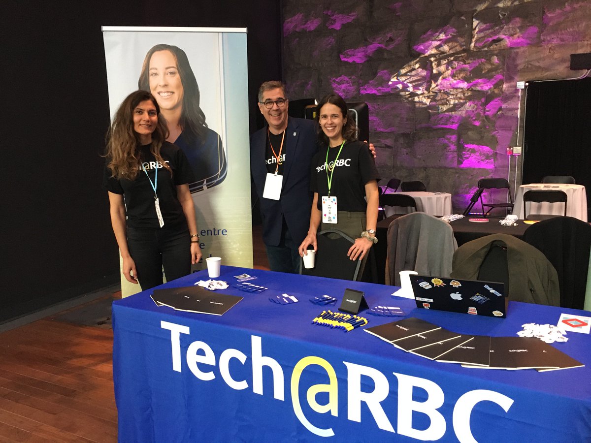 queertechhq's tweet photo. Thank you to our sponsors for making #QTQ2023 possible and for committing to #queeringtech with us! We are proud to work with such inclusive, engaged partners.
@DevEconCan, Ville of Montreal, @googlechrome, @TouchTunes, @banquenationale, @RBC and more! 💡💜 https://t.co/Mn3eqZNnJb