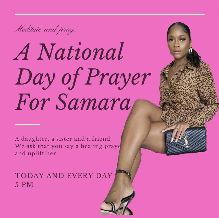 Simultaneous prayer works wonders and miracles. Set your alarms today and every day for 5 PM. Let us pray for our sister’s speedy and successful recovery. 

PLEASE SHARE