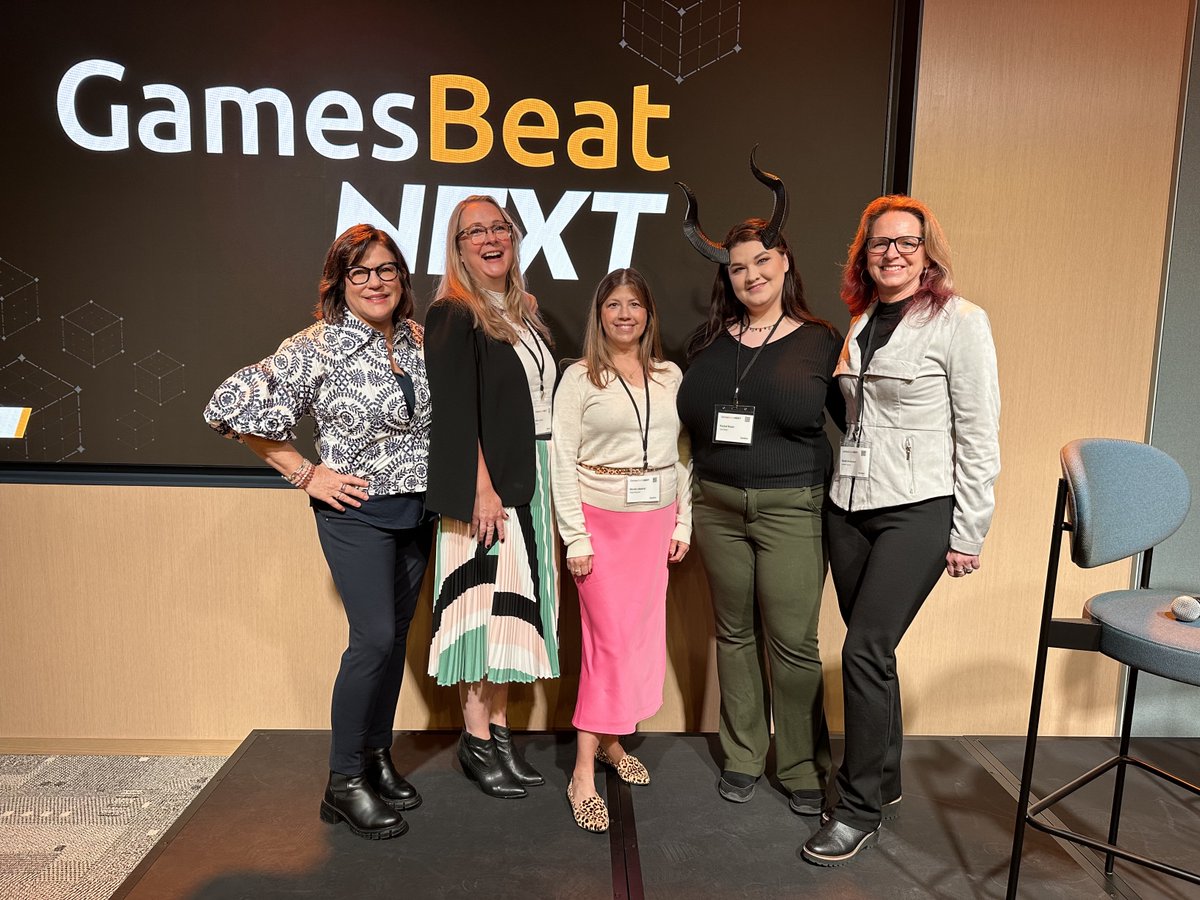 The GamesBeat NEXT Women in Gaming Breakfast brought industry leaders together to discuss career twists and turns and valuable advice for navigating the journey.

Learn more here!
▶️ bit.ly/46Vjaxp