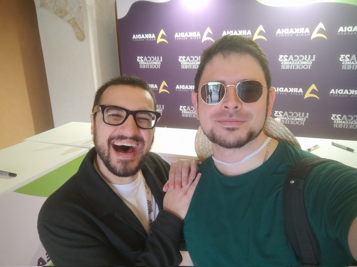 AbyssPh's tweet photo. @yotobi immenso Karim  

#LuccaComics #LuccaCG23 https://t.co/k5pweHvN5g