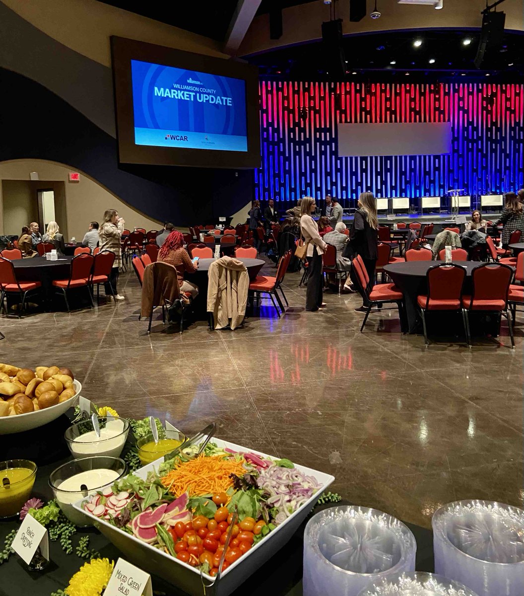 MenuMakerCaters's tweet image. Thrilled to provide a delicious buffet for the Williamson Inc. Market Update Luncheon &amp;amp; Expo.