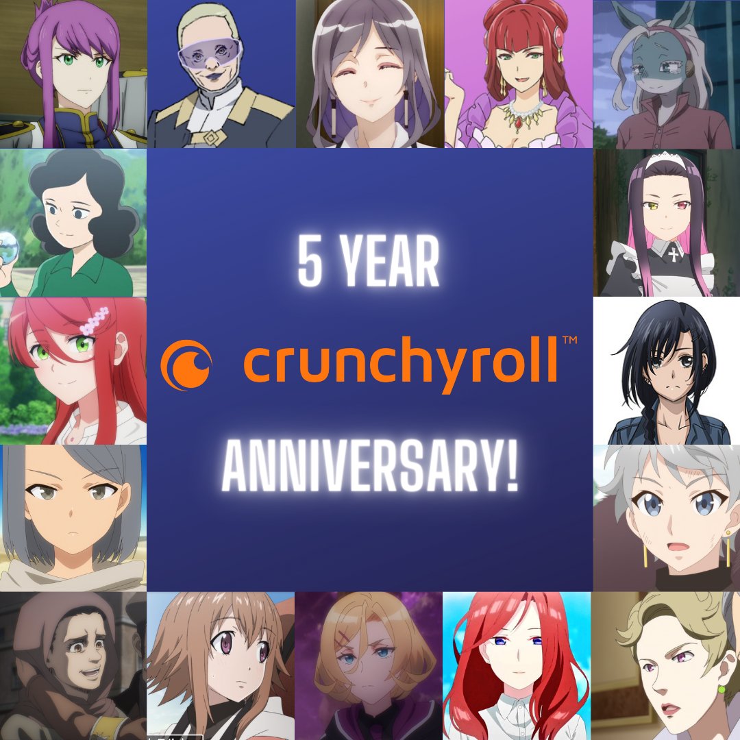 VoicesByBri's tweet photo. October 29th was my 5 year @Crunchyroll anniversary! Time has flown. I am so grateful to every director who has given me a chance over the years and every engineer who has dealt with my shenanigans.
To all of you--you know who ye be--my heart is grateful 🧡 #Crunchiversary https://t.co/kJUt7CoDC2