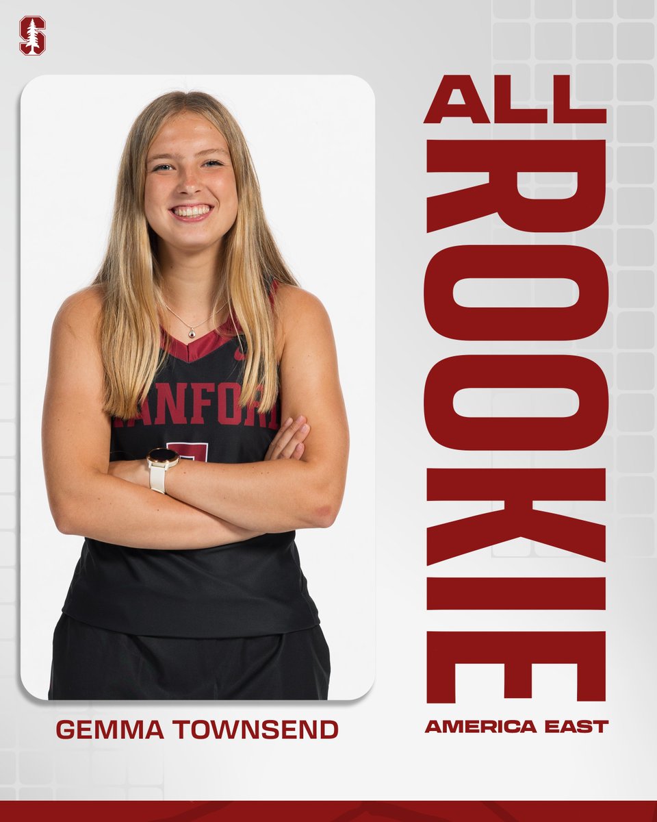 StanfordFH's tweet photo. A phenomenal freshman season capped off by an America East accolade! 😤🏑

Congrats to Gemma for being named to the conference's All-Rookie team!

📝: https://t.co/DyxdfO2a8H 

#GoStanford https://t.co/GH6pneNfQc