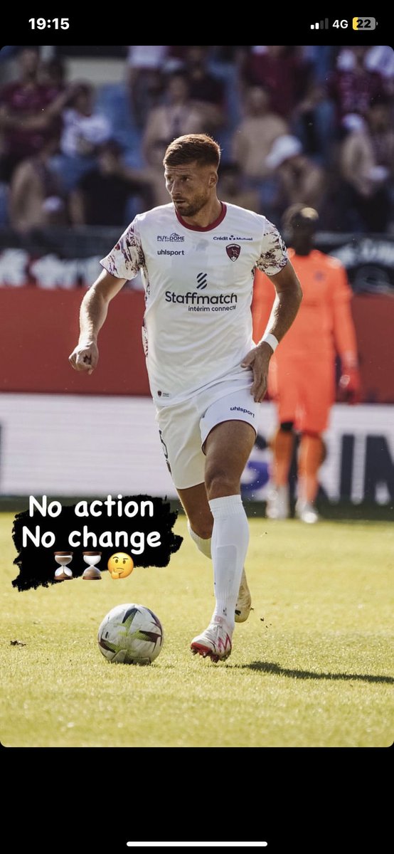 VicAds3's tweet photo. Story très étrange de Maximiliano Caufriez 

« No action, no change »
Message pour le Clermont foot ? 🧐 https://t.co/fSzSLQQuK9
