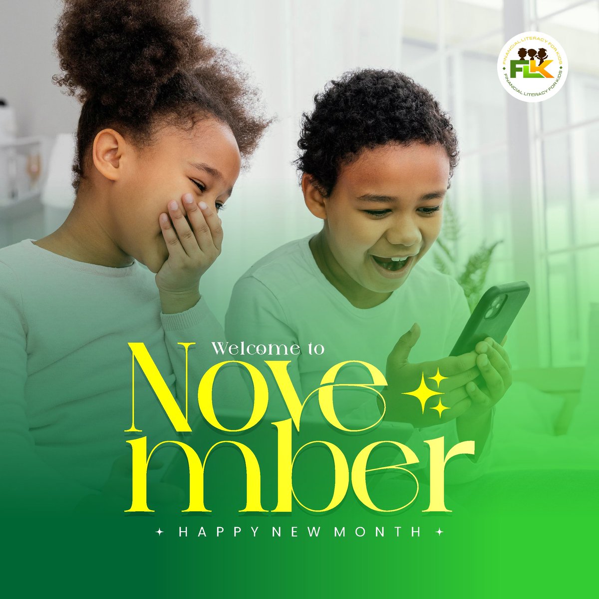 We hope you are as excited as us for the new month...

Welcome to November...

#financialliteracyforkids #financialliteracyforkidsinAbuja #childfinancecoach #teensfinancecoach #finlit4kids #finlit4teens #childrenintech