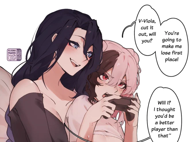 oc doodle for pawtreon 💙💗