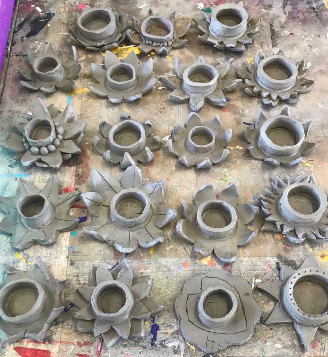 Year 5 and Year 6 have sculpted clay diyas for Diwali. <a href="/BlackheathHigh/">Blackheath High School GDST</a>