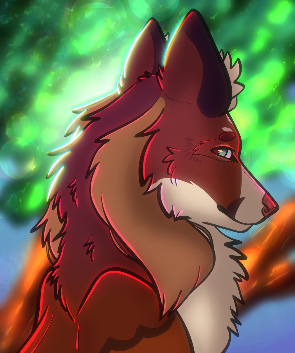 Completed commission of an adopt I made ^^