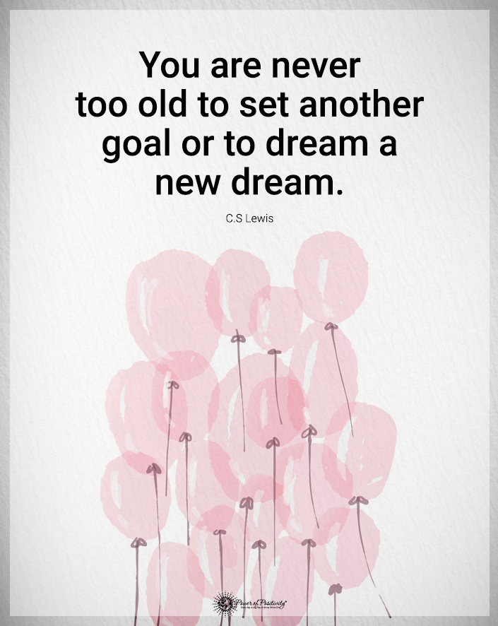 TrainingMindful's tweet photo. “You are never too old to set a new goal, or to dream a new dream.” https://t.co/tQcx9uMFzn