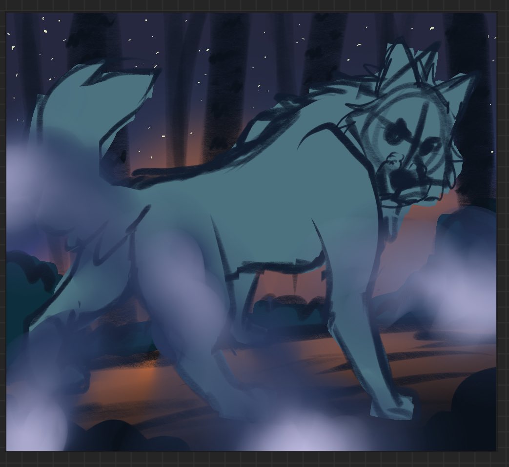 Sketches ✨🌙🐺