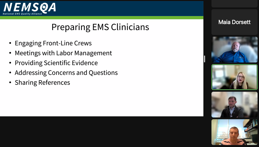 Some key lessons presented by Brooke Burton:
No one makes real change with an e-mail or memo.
The most successful teams engaged the frontline clinicians.
