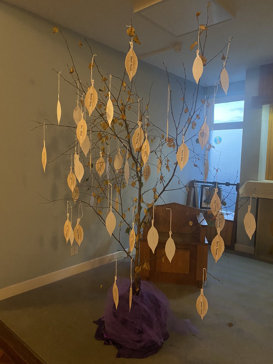 Annual Remembrance tree in MGH