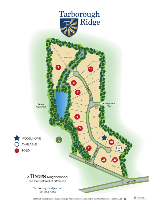 tingen_dan's tweet photo. We're proud to bring our award-winning custom designs to Tarborough Ridge, an intimate enclave neighborhood consisting of just 21 homesites. Nestled in Youngsville, Tarborough Ridge offers the best of both worlds... A country setting with easy access to nearby conveniences. https://t.co/XvHchiI0Yu