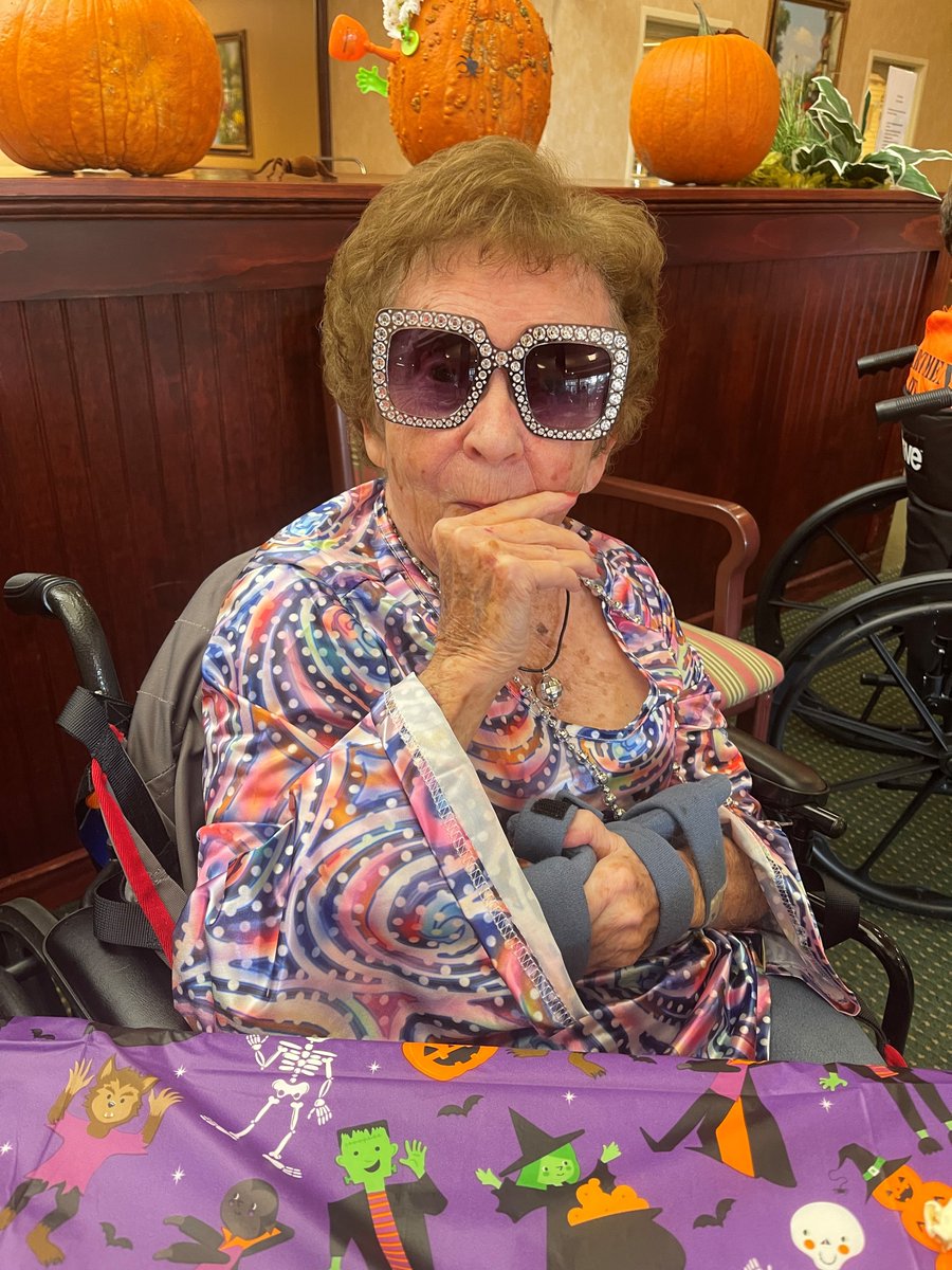 Hope you had a wonderful Halloween! We know we did! 🍬 #SeniorLiving