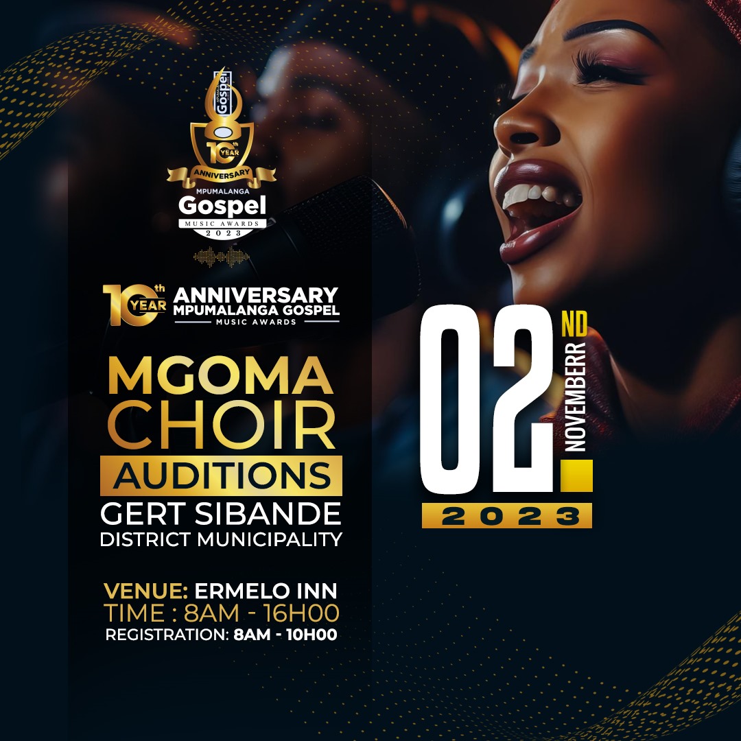 ngobe_sandile's tweet photo. 🚨Dreams do come true!!! Final stop Tomorrow ‼️ #Choirauditions 🔥🔥🔥
 🔌GERT SIBANDE💃

 Ermelo are you ready for Tomorrow 
If you know you are vocally gifted, here is a golden opportunity to join in #MGOMAChoir 

Make sure Tomorrow you come in for Auditions!!
Venue :Ermelo Inn https://t.co/r6F5ffQK4G