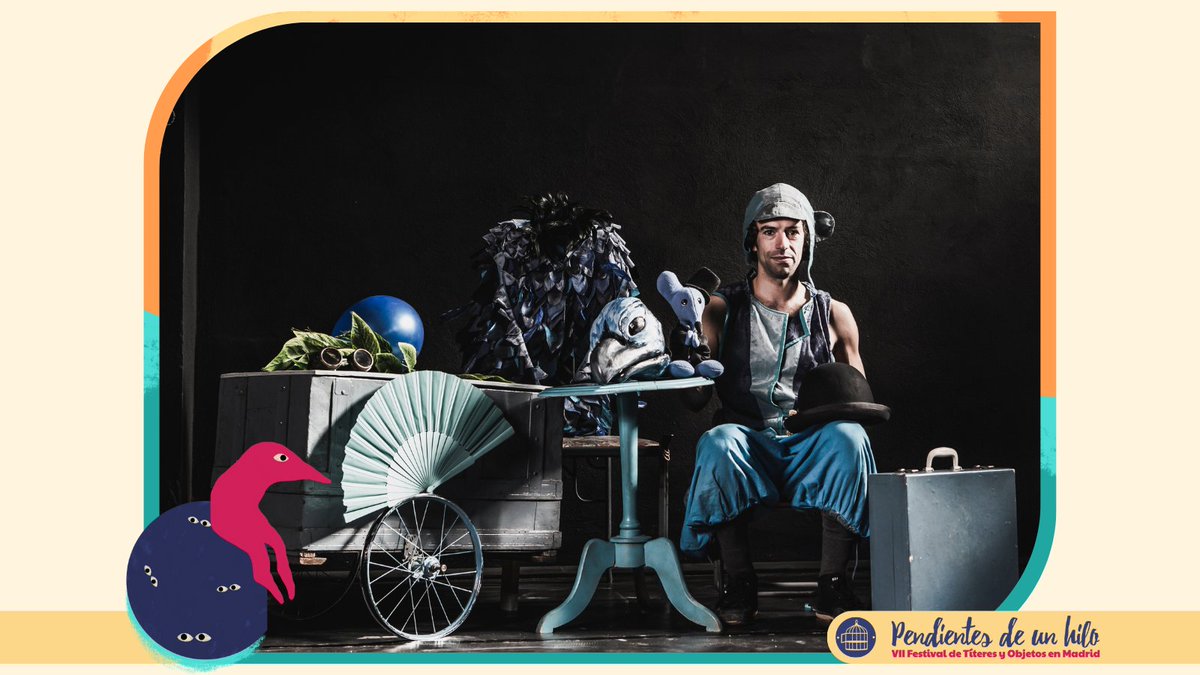 𝐌𝐢𝐬𝐭𝐞𝐫 𝐁𝐥𝐮𝐞 nos lleva a imaginar, a soñar despiertos, a hacer visible lo invisible.
📅4 noviembre sábado⌚12:00 📍 CC El Cañaveral
🎟️bit.ly/PDH_entradas_Z… 🎭Público familiar
#phfest2023