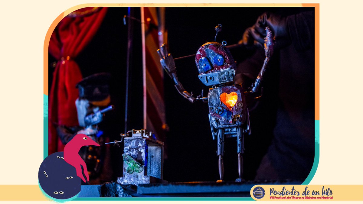 𝐑𝐎𝐁𝐎𝐓  es un espectáculo único representativo del ✨universo de Zuazola caracterizado por el uso de materiales reciclados♻️, los personajes atípicos, y con mecanismos🔩 y escenografías sorprendentes.
📅 4 Nov⌚ 20h 📍<a href="/teatropradillo/">Teatro Pradillo</a> 🔞
🎟️bit.ly/PDH_entradas_Z…
#phfest2023