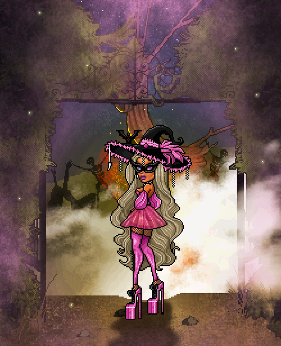 Tengo poder y gracia, una varita con magia🌠... Abril, secretos de brujas 🧹🧙‍♀️ #MaskHalloweenEvent